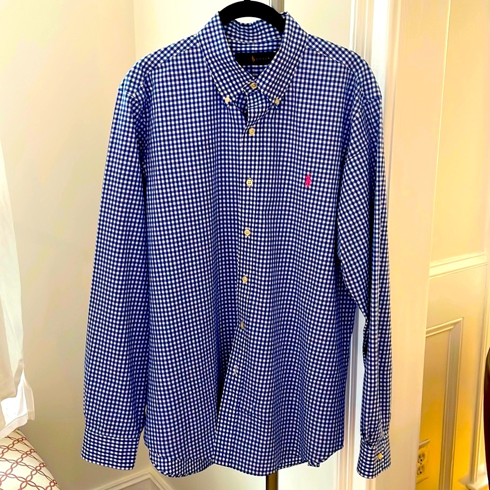 Mens casual Ralph Lauren button down